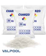 ARENA DE CUARZO PARA FILTROS DE PISCINAS EMAUX 20 KG - Imagen 2