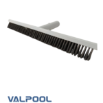 CEPILLO PISCINAS CERDAS INOXIDABLE ANTIALGAS 35,5  CM