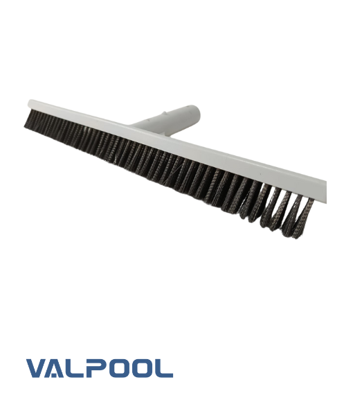 21-1.png CEPILLO PISCINAS CERDAS INOXIDABLE ANTIALGAS 35,5 CM - Imagen 1
